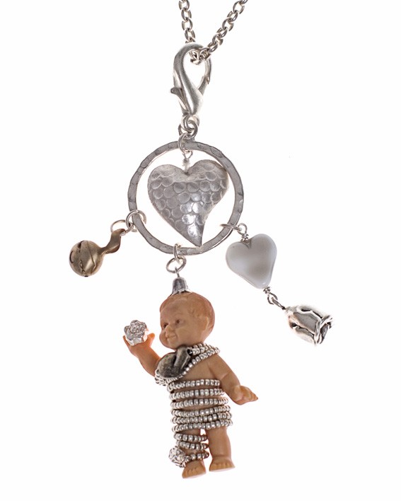 O Pretty Baby Heart Charm