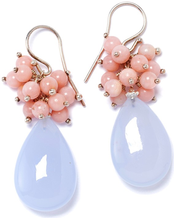 Dropped Color iceblue light pink