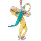 Silk Ribbon Rainbow