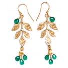 Tiny golden branch Emerald