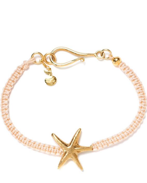 So Knot champagne golden starfish