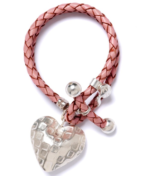 Toggle Big Silver Heart