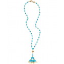 Dancing tassel blue