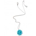 Necklace Blue Dahlia