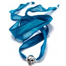 Silk Ribbon Skull